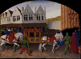 Arrivo dell'imperatore Carlo IV di fronte a Saint Denis Arrivo dell'imperatore Carlo IV di fronte a Saint Denis