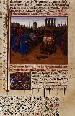 Condanna e la punizione sostenitori di Amaury de Chartres Condanna e la punizione sostenitori di Amaury de Chartres