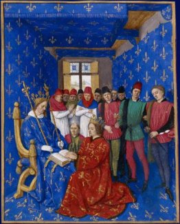 Omaggio di Edoardo III a Filippo Omaggio di Edoardo III a Filippo