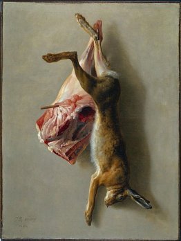 Una lepre e una coscia di agnello Una lepre e una coscia di agnello