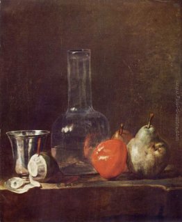 Natura morta con frutta e vetro Flask Natura morta con frutta e vetro Flask