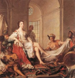 Mademoiselle de Clermont come Sultana Mademoiselle de Clermont come Sultana