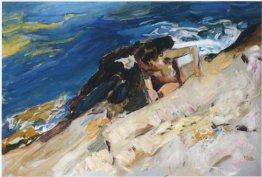 Alla ricerca di granchi tra gli scogli, Javea Alla ricerca di granchi tra gli scogli, Javea