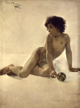 Ragazzo con una sfera Ragazzo con una sfera