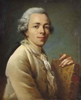 Portrait d'un homme portant un exemplaire des Essais de Montaign Portrait d'un homme portant un exemplaire des Essais de Montaign