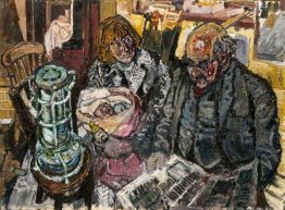 Un Consigliere Comunale di Carlisle con Jean e David Bratby Un Consigliere Comunale di Carlisle con Jean e David Bratby