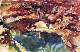 Figura e piscina Figura e piscina