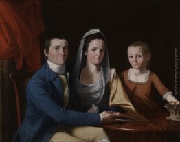 Jonathan Trumbull Jr con la signora Trumbull e Fede Trumbull Jonathan Trumbull Jr con la signora Trumbull e Fede Trumbull