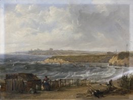 Cullercoats guardando verso Tynemouth - Flood Tide Cullercoats guardando verso Tynemouth - Flood Tide