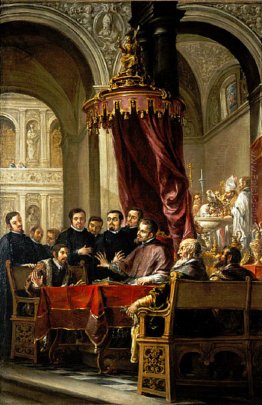 La conversione e il battesimo di Sant'Agostino da S. Ambrogio La conversione e il battesimo di Sant'Agostino da S. Ambrogio