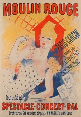 Moulin Rouge, Parigi, Cancan Moulin Rouge, Parigi, Cancan