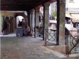 Venetian Scene di mercato Venetian Scene di mercato