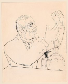 Ritratto di Jean Jaures Ritratto di Jean Jaures