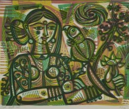 Donna con pappagallo Donna con pappagallo