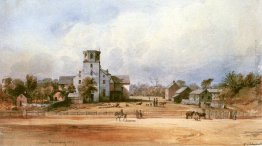 La chiesa di New Harmony La chiesa di New Harmony