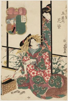 Hanamurasaki del Tamaya, dalla serie Eight Views dei quartieri d Hanamurasaki del Tamaya, dalla serie Eight Views dei quartieri d