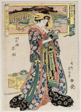 dalla serie Totò meisho, Kokoro no Nazo awase Sugata dalla serie Totò meisho, Kokoro no Nazo awase Sugata