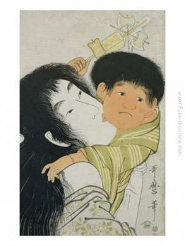 Yama uba e Kintaro Yama uba e Kintaro