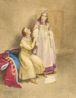 Falso Dmitrij I e la principessa Xenia Godunova Falso Dmitrij I e la principessa Xenia Godunova