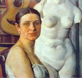 Ritratto di K.A. Yuon, moglie dell'artista Ritratto di K.A. Yuon, moglie dell'artista