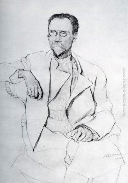 Ritratto di A.A. Bakhrushin Ritratto di A.A. Bakhrushin