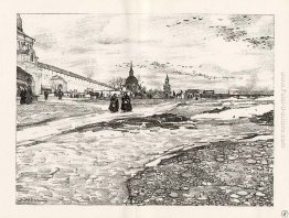 Sergiev Posad. Piazza vuoto Sergiev Posad. Piazza vuoto