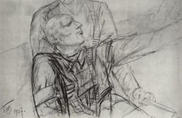 Disegno per la morte della pittura del commissario Disegno per la morte della pittura del commissario