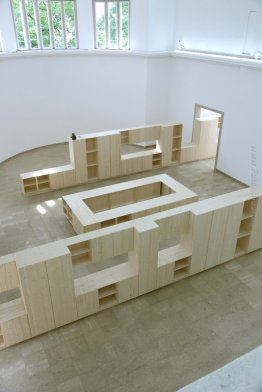 A Cat Cucina Speaks (Installazione nel padiglione tedesco) A Cat Cucina Speaks (Installazione nel padiglione tedesco)