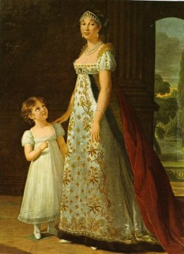 Ritratto di Carolina Murat con la figlia, Letizia Ritratto di Carolina Murat con la figlia, Letizia