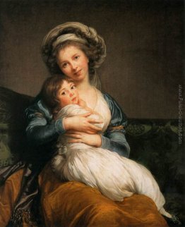 Autoritratto con la figlia, Julie Autoritratto con la figlia, Julie