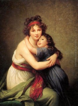Signora Vigée Lebrun e sua figlia, Jeanne Louise Lucie Signora Vigée Lebrun e sua figlia, Jeanne Louise Lucie
