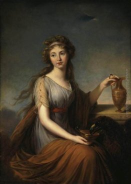 Ritratto di Anna Pitt come Hebe Ritratto di Anna Pitt come Hebe