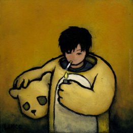 Self-Portrait (Smoke Break) Self-Portrait (Smoke Break)