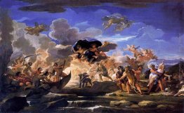 Scena mitologica con il Ratto di Proserpina Scena mitologica con il Ratto di Proserpina