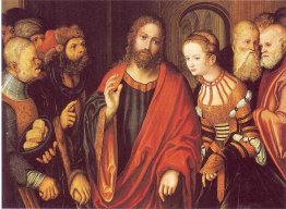 Cristo e l'adultera Cristo e l'adultera