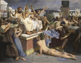 Fidippide dando parola di vittoria Fidippide dando parola di vittoria