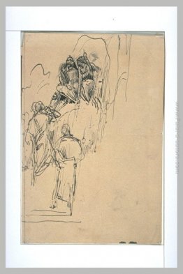 Croquis des sorcières interpellante Macbeth Croquis des sorcières interpellante Macbeth