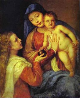 Madonna con il Bambino con Maria Maddalena Madonna con il Bambino con Maria Maddalena