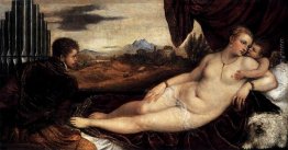 Venere e Cupido con un Organista Venere e Cupido con un Organista