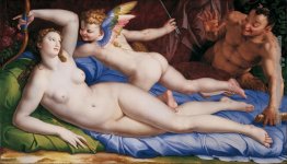 Venere, Cupido e satiro Venere, Cupido e satiro