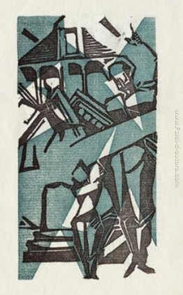 Illustrazione per di Tristan Tzara "La Première aventure céleste Illustrazione per di Tristan Tzara "La Première aventure céleste