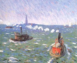 Breezy Giorno Rimorchiatori porto di New York Breezy Giorno Rimorchiatori porto di New York