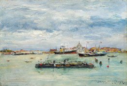 Giornata grigia sulla Laguna (un traghetto - Venezia) Giornata grigia sulla Laguna (un traghetto - Venezia)