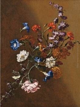 Natura morta con tralcio di fiori Natura morta con tralcio di fiori
