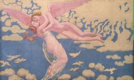 Pannello 7. Portare Cupido Psiche Fino al Cielo Pannello 7. Portare Cupido Psiche Fino al Cielo