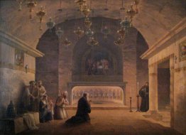 Veduta della Chiesa della Natività nel 1833 Veduta della Chiesa della Natività nel 1833