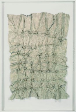 Gro?e Verknüpfung aus Sackleinen Gro?e Verknüpfung aus Sackleinen