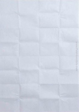 Work No. 384 (Un foglio di carta piegato e spiegato) Work No. 384 (Un foglio di carta piegato e spiegato)