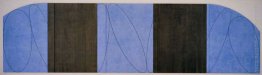 Blu-nero pannello Five Zone Pittura Blu-nero pannello Five Zone Pittura