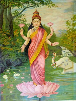 Lakshmi, la dea della ricchezza Lakshmi, la dea della ricchezza